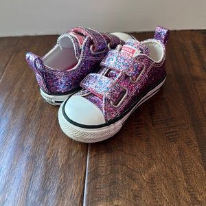 Toddler Converse Pink Sparkle
